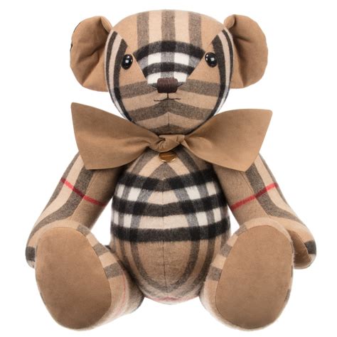 small burberry teddy bear